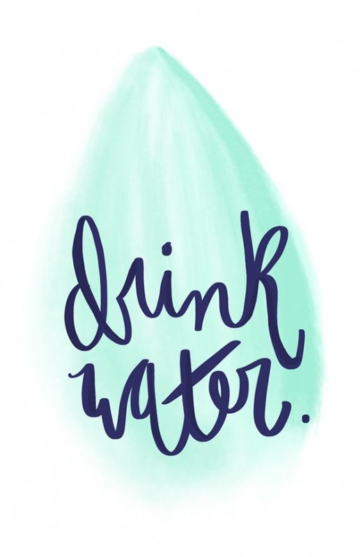 drink water